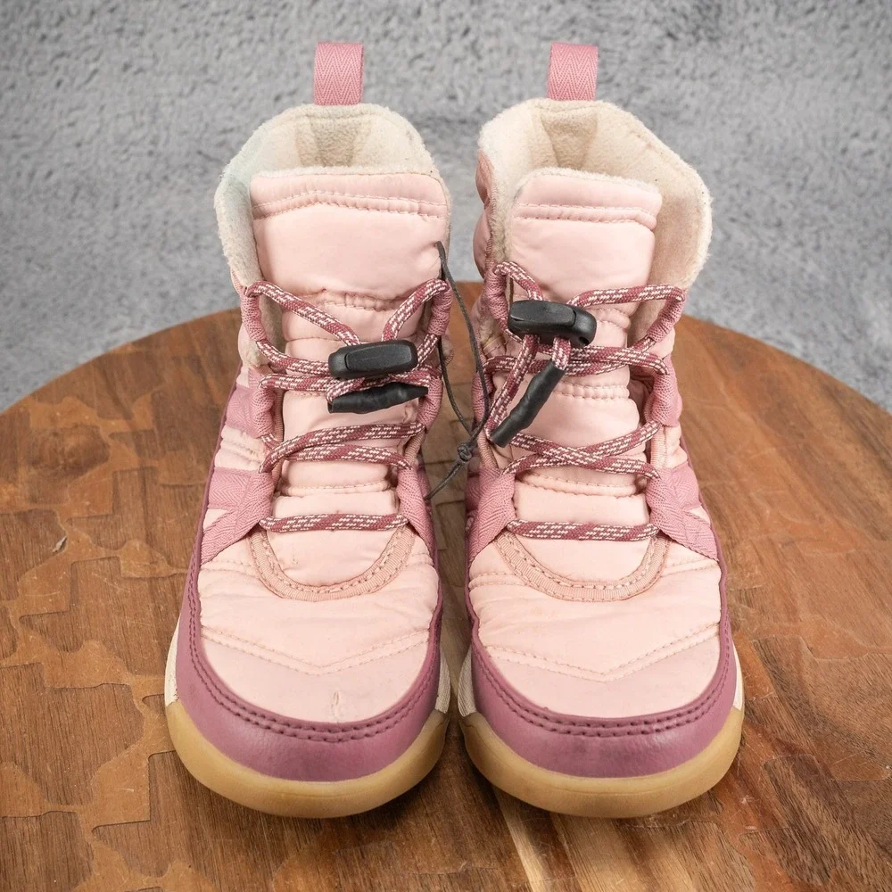 Sorel Whitney II Short‎ Lace Winter Boots Kids Pink , US Size 13